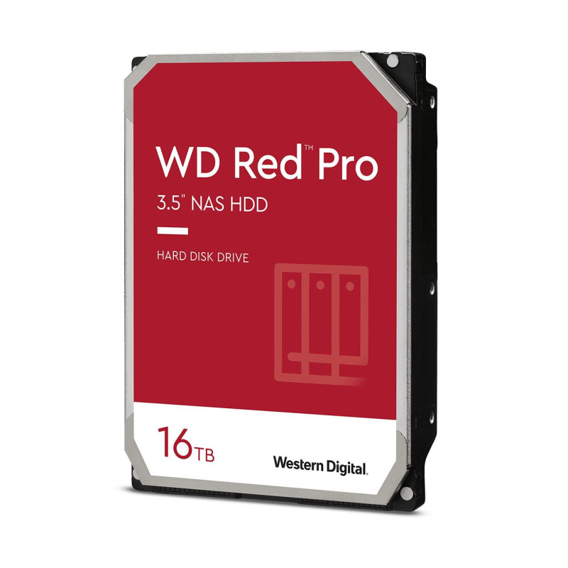 HDD, WESTERN DIGITAL, Red Pro, 16TB, SATA 3.0, 512 MB, 7200 aps./min., 3,5', WD161KFGX