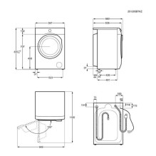 Washer-Dryer ELECTROLUX EN9W2496BE