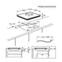 Kaitlentė AEG TI64IG00FB