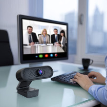 USB Nano RS RS680 HD 1080P (1920x1080) internetinė kamera su integruotu mikrofonu,