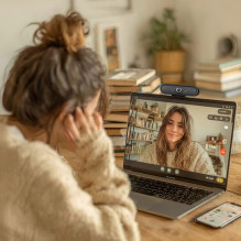 USB Nano RS RS680 HD 1080P (1920x1080) internetinė kamera su integruotu mikrofonu,