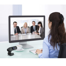 USB Nano RS RS680 HD 1080P (1920x1080) internetinė kamera su integruotu mikrofonu,