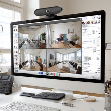 USB Nano RS RS680 HD 1080P (1920x1080) webcam with built-in microphone,