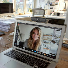 USB Nano RS RS680 HD 1080P (1920x1080) internetinė kamera su integruotu mikrofonu,