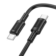 USB cable Borofone BX111 60W USB-C to USB-C 1.0m black USB cable Borofone BX111 60W USB-C to USB-C 1.0m black