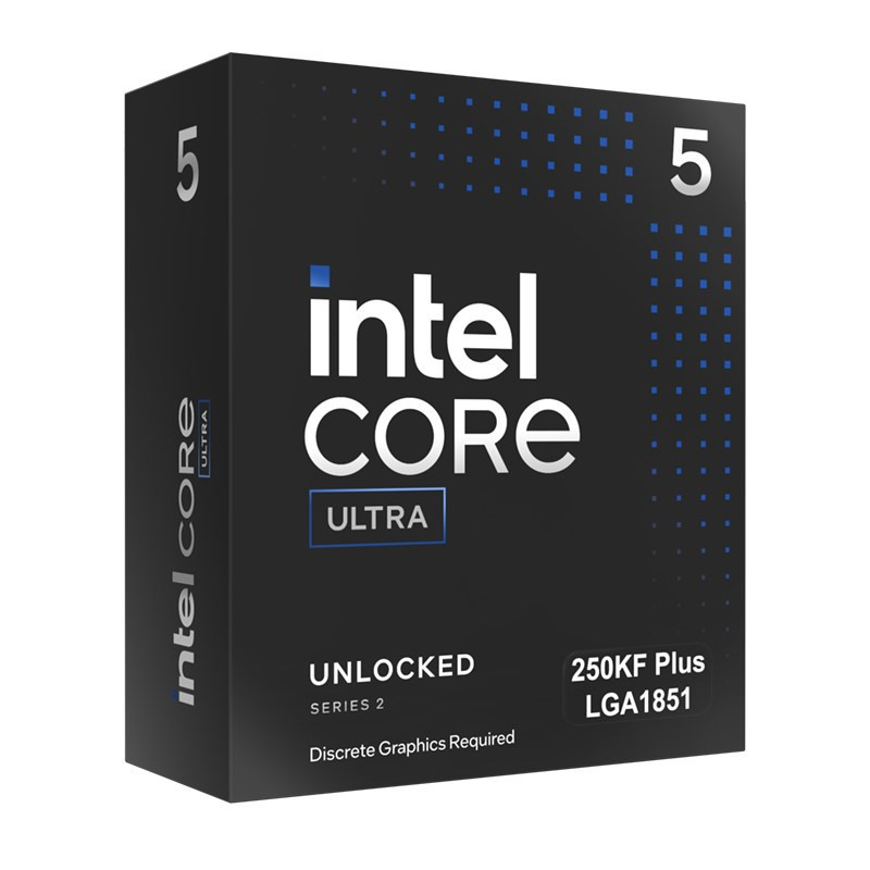 Intel Core™ Ultra 5 250KF Plus processor with 18 cores