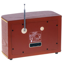 Retro Radio - Adler AD 1187 FM Bluetooth Alarm Clock LCD