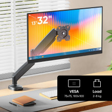 MONITOR ACC DESK MOUNT / 13-32" BLACK G50-B ONKRON