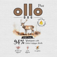 OLLO Plus Collagen Deer - wet dog food - 400g OLLO Plus Collagen Deer - wet dog food - 400g