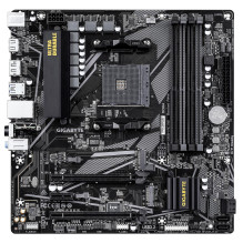 Pagrindinė plokštė, GIGABYTE, AMD B550, SAM4, Micro-ATX, DDR4 atmintis, 4 atminties lizdai, B550MDS3HACR2