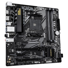 Pagrindinė plokštė, GIGABYTE, AMD B550, SAM4, Micro-ATX, DDR4 atmintis, 4 atminties lizdai, B550MDS3HACR2