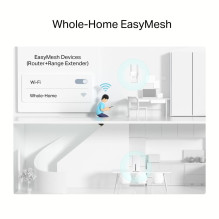 Wireless Router, TP-LINK, Wireless Router, 3600 Mbps, Mesh, Wi-Fi 6, 2x10 / 100 / 1000M, 1x2.5GbE, Number of antennas 2,