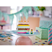 Constructor - LEGO 40641 Birthday Cake 211 Elements 90mm Height