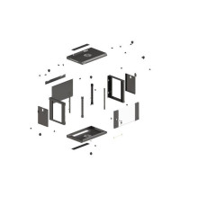 Lanberg WF03-5309-10B rack cabinet 9U Wall mounted rack Black Lanberg WF03-5309-10B rack cabinet 9U Wall mounted rack Black