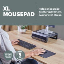 MOUSE PAD BREYTA XL / BLACK 100138995 FELLOWES MOUSE PAD BREYTA XL / BLACK 100138995 FELLOWES