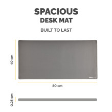 DESK MAT BREYTA / GREY 100139321 FELLOWES