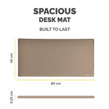 DESK MAT BREYTA / SAND 100139324 FELLOWES