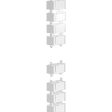 CABLE ACC SPINE ORGANIZER / WHITE 100136872 FELLOWES