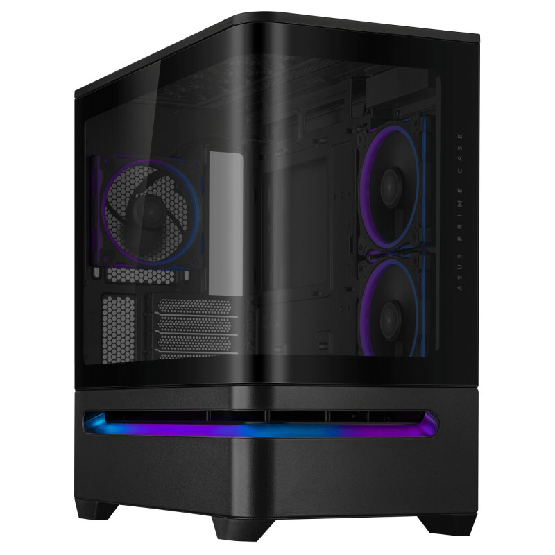 Case, ASUS, micro ATX / Mini-ITX, Black, PC, PRIMEAP202TG | Marsietis.lt