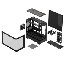 Case, ASUS, micro ATX / Mini-ITX, Black, PC, PRIMEAP202TG