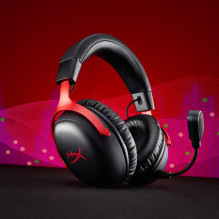 HEADSET HYPERX CLOUD III S WRL / WL BLK-RED GAM A59Z0AA HYPERX