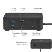 NB ACC DOCKING STATION 12IN1 / USB-C 100W CSV-2542 CLUB3D