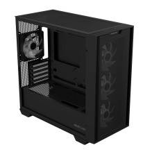Case, ASUS, A21 PLUS, MidiTower, Case product features Transparent panel, Not included, MicroATX, MiniITX, Colour Black,