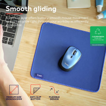 MOUSE PAD BOYE ECO / BLUE 24744 TRUST MOUSE PAD BOYE ECO / BLUE 24744 TRUST
