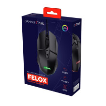 MOUSE USB OPTICAL GAMING BLACK / GXT 109 FELOX 25036 TRUST