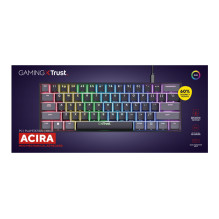 KLAVIATŪRA USB GAMING GXT867 / ACIRA MINI 24882 TRUST