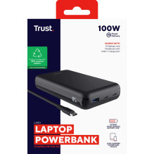 POWER BANK USB 100W nešiojamasis kompiuteris / LARO 25240 TRUST