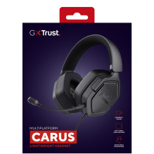HEADSET GXT492 CARUS / BLK 25447 TRUST HEADSET GXT492 CARUS / BLK 25447 TRUST