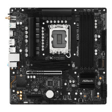Pagrindinė plokštė, ASROCK, Intel B860 Express, LGA1851, Micro-ATX, DDR5 atmintis, 4 atminties lizdai, B860MPRO-AWIFI