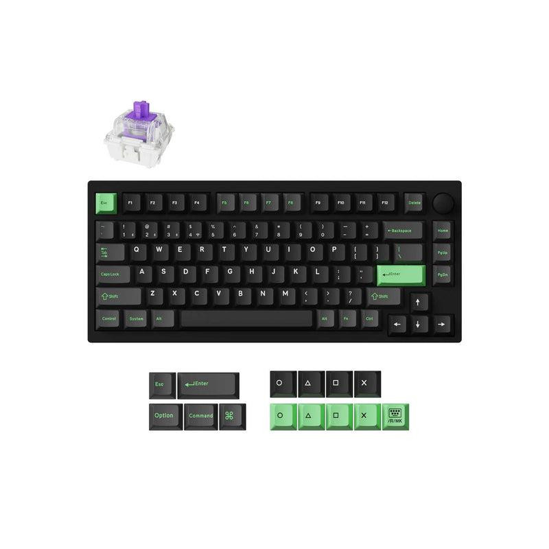 Klaviatūra WRL P1 HE RGB / JUODA P1H-M1Z KEYCHRON