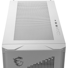 Korpusas, MSI, ATX / micro ATX / Mini-ITX / EATX, Baltas, Midi Tower, PC, VELOX300RAIRFLOWPZWH