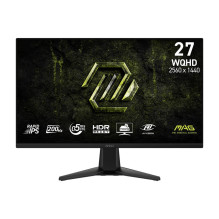 LCD monitorius, MSI, 27 colių, 2560 x 1440 pikselių, „Wide Quad HD“, natūralus kraštinių santykis 16:9, LCD, plokščias, 