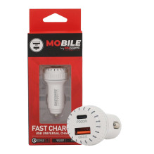 Ładowarka samochodowa PD 20W + QC 3.0, 38W EPMOB25