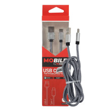 USB-A–USB-C laidas 1,2 m 3A QC 3.0 EPMOB03