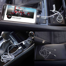 USB-A–USB-C laidas 1,2 m 3A QC 3.0 EPMOB03