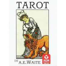 Taro Kortų Rinkinys - DE A.E. Waite 78 Kortos 57x89mm su Instrukcijų Knygele