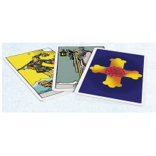 Tarot Cards - AE Waite Tarot Set 78 Cards 57x89mm with Instruction Booklet