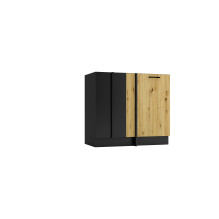 Cosmo Design ANIKA kitchen furniture set, artisan oak / graphite 2.0 / 2.6