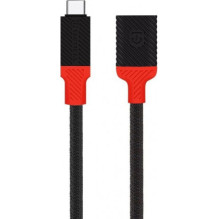 Tactical Pin4Fun Adapter USB-C to Lightning 0.1m Black, Red