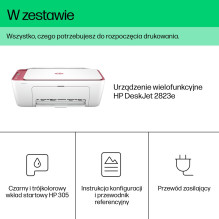 HP DeskJet 2823e Wireless All-in-One Color Printer, Copier, Scanner