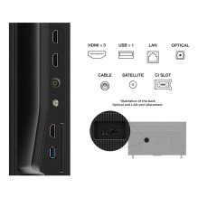 Television - TCL 43P69K 43' 4K Ultra HD Smart TV Wi-Fi