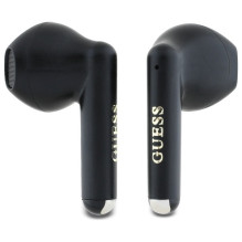 Guess Printed Classic Logo Bluetooth Wireless Headphones - Black