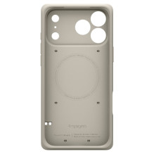 „Spigen Classic LS MagSafe“ dėklas, skirtas „iPhone 17 Pro“ – smėlio spalvos
