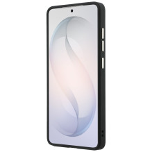„Guess Saffiano Peony Reljefinis MagSafe Dėklas, skirtas „Samsung Galaxy S26 Ultra“ – juodas