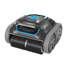 Baseino valymo robotas - WYBOT S1 Wireless, 120 m², 180-200 min, Juodas