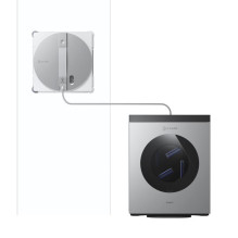 Valymo įranga - ECOVACS Winbot W3 Omni (robotinis langų valytuvas, 230 ml talpa)